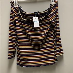 off the shoulder top